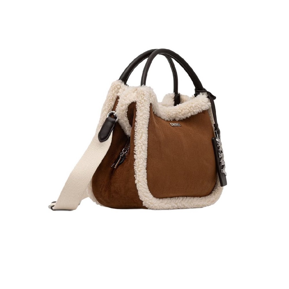 DKNY CAPRI SHOPPER BAG ΤΣΑΝΤΑ ΓΥΝΑΙΚΕΙΑ WALNUT
