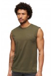 SUPERDRY ESSENTIAL LOGO TANK UB ΜΠΛΟΥΖΑ ΑΝΔΡΙΚΗ OLIVE