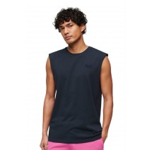 SUPERDRY ESSENTIAL LOGO TANK UB ΜΠΛΟΥΖΑ ΑΝΔΡΙΚΗ NAVY