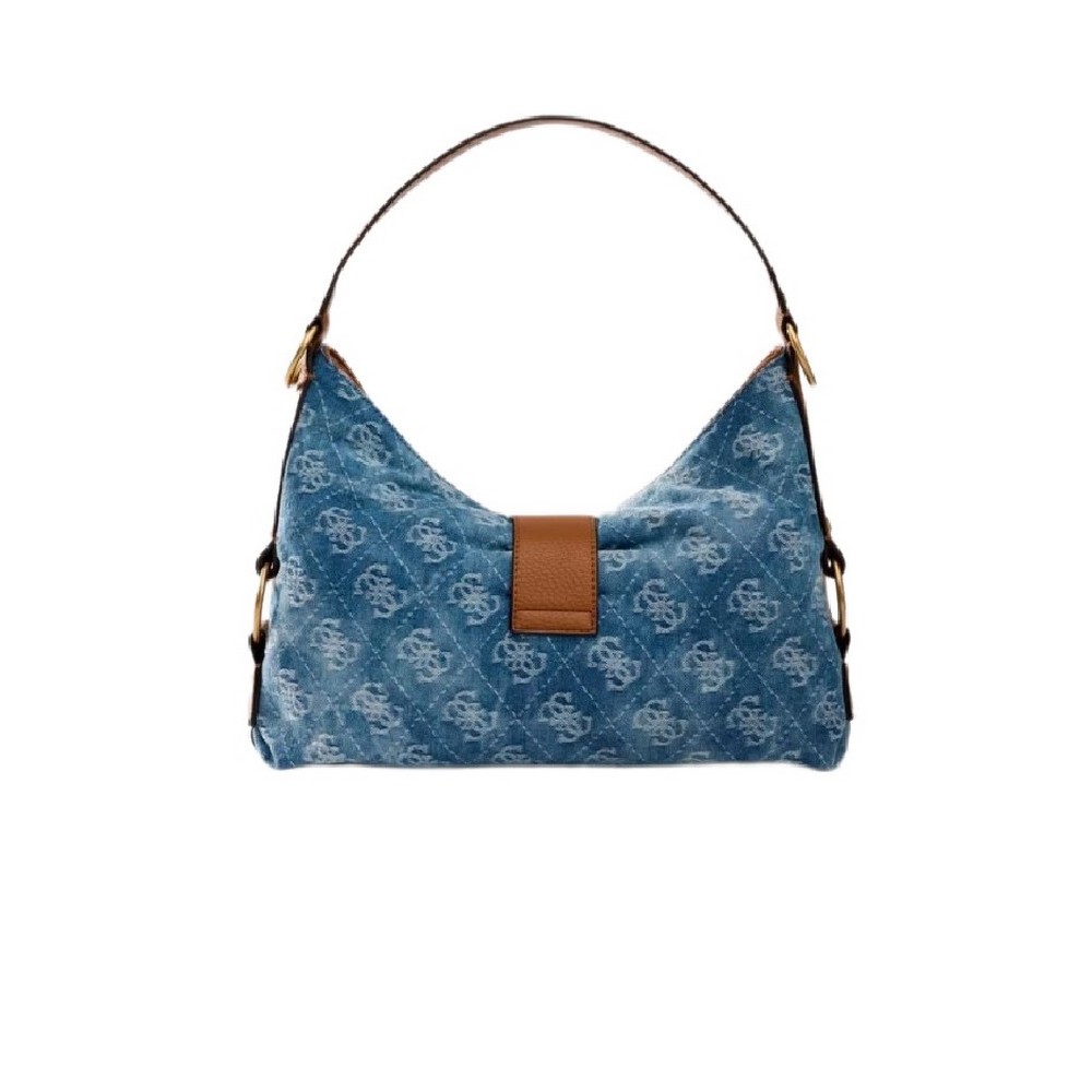 GUESS CAMDEN SHOULDER BAG HWDB9308180 ΤΣΑΝΤΑ ΓΥΝΑΙΚΕΙΑ BLUΕ DENIM
