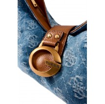 GUESS CAMDEN SHOULDER BAG HWDB9308180 ΤΣΑΝΤΑ ΓΥΝΑΙΚΕΙΑ BLUΕ DENIM
