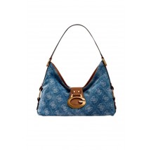 GUESS CAMDEN SHOULDER BAG HWDB9308180 ΤΣΑΝΤΑ ΓΥΝΑΙΚΕΙΑ BLUΕ DENIM