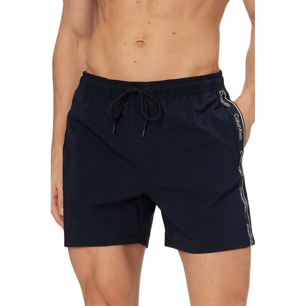 CALVIN KLEIN MEDIUM DRAWSTRING CORE ΜΑΓΙΟ ΑΝΔΡΙΚΟ NAVY