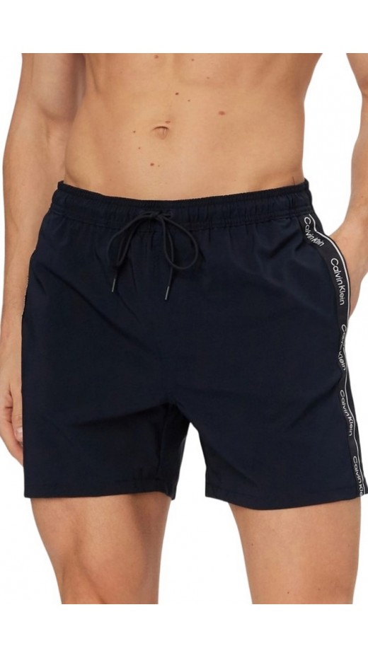 CALVIN KLEIN MEDIUM DRAWSTRING CORE ΜΑΓΙΟ ΑΝΔΡΙΚΟ NAVY
