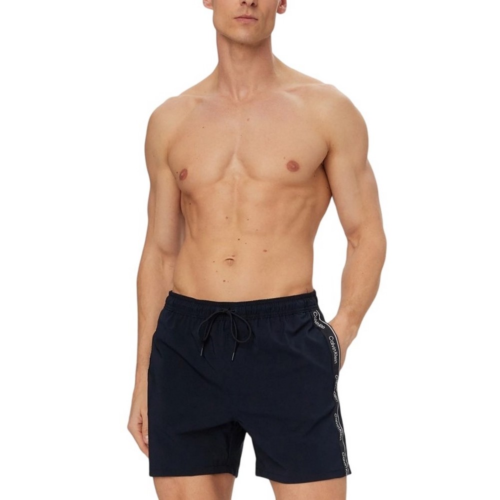 CALVIN KLEIN MEDIUM DRAWSTRING CORE ΜΑΓΙΟ ΑΝΔΡΙΚΟ NAVY