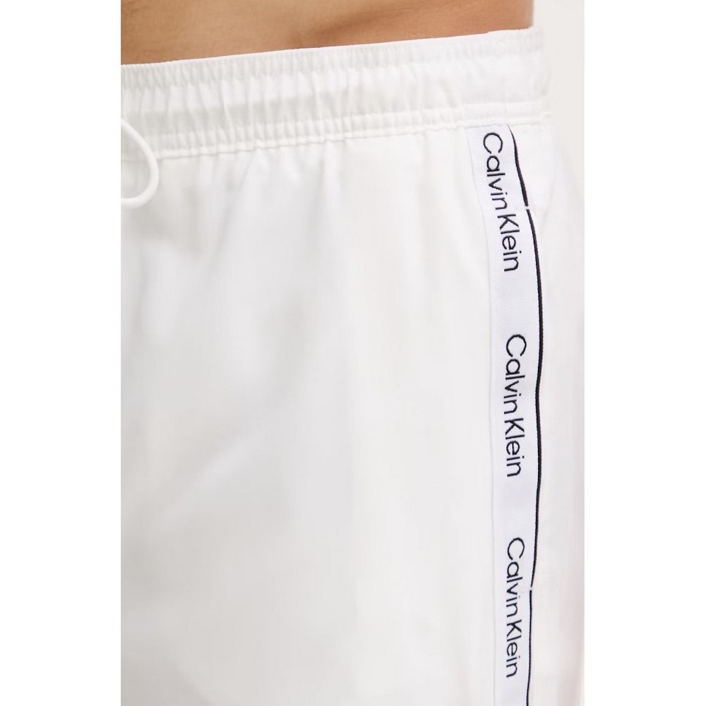 CALVIN KLEIN MEDIUM DRAWSTRING CORE ΜΑΓΙΟ ΑΝΔΡΙΚΟ OFF WHITE