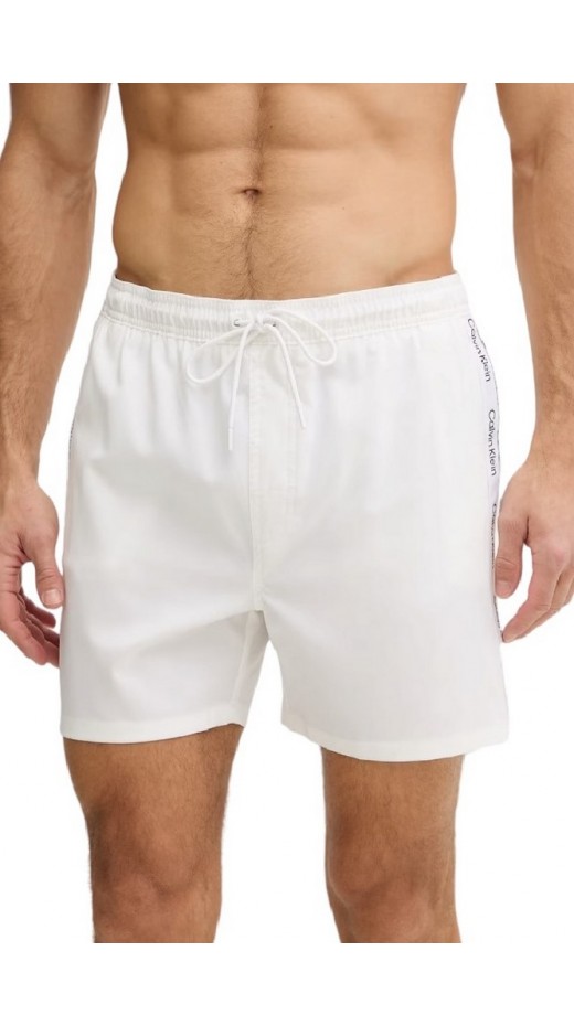 CALVIN KLEIN MEDIUM DRAWSTRING CORE ΜΑΓΙΟ ΑΝΔΡΙΚΟ OFF WHITE
