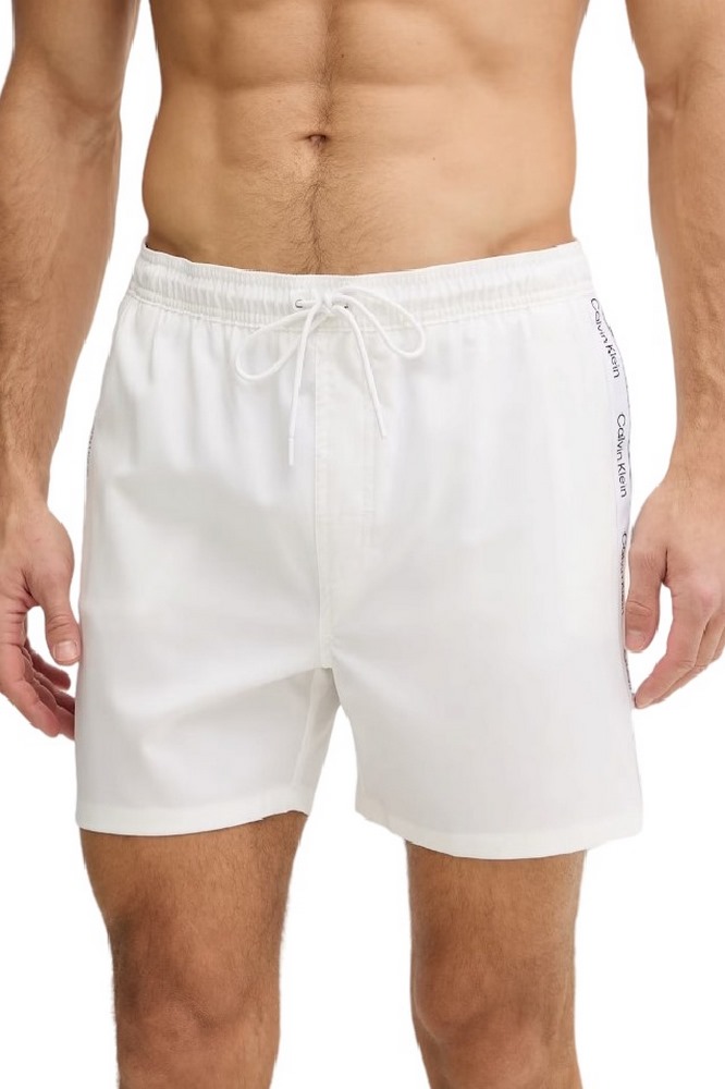 CALVIN KLEIN MEDIUM DRAWSTRING CORE ΜΑΓΙΟ ΑΝΔΡΙΚΟ OFF WHITE