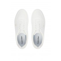 CALVIN KLEIN CLASSIC CUPS LACEUP KNIT ΠΑΠΟΥΤΣΙ ΑΝΔΡΙΚΟ WHITE