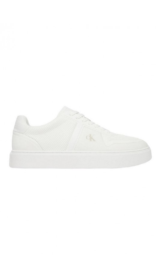 CALVIN KLEIN CLASSIC CUPS LACEUP KNIT ΠΑΠΟΥΤΣΙ ΑΝΔΡΙΚΟ WHITE