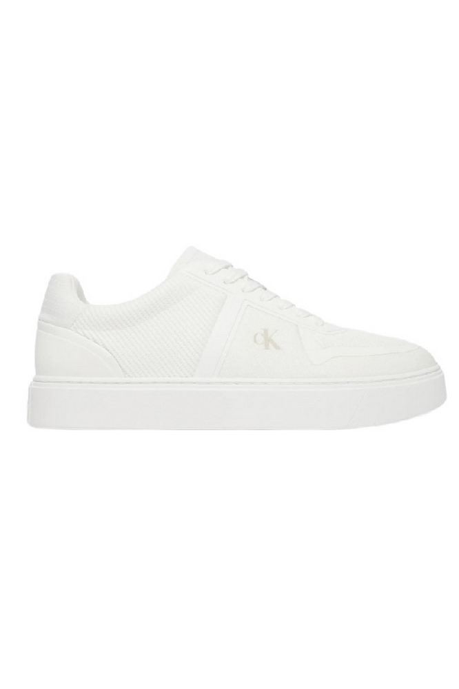 CALVIN KLEIN CLASSIC CUPS LACEUP KNIT ΠΑΠΟΥΤΣΙ ΑΝΔΡΙΚΟ WHITE