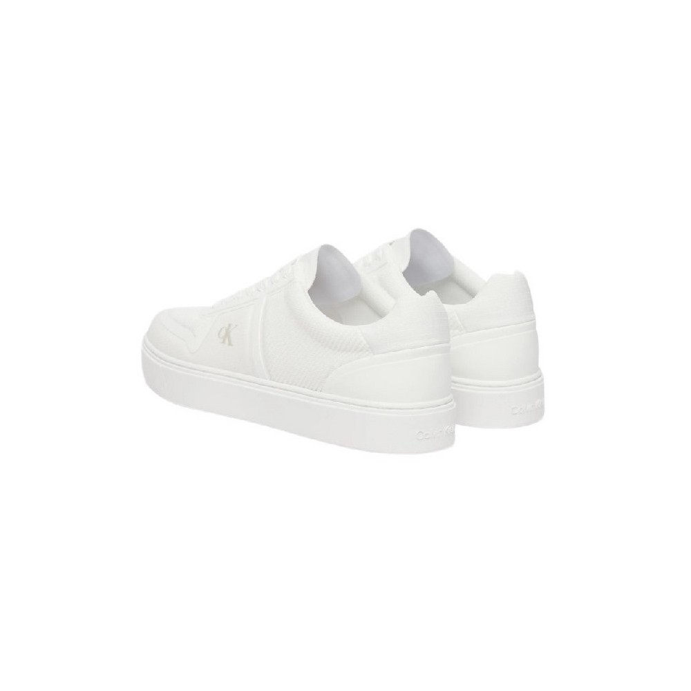 CALVIN KLEIN CLASSIC CUPS LACEUP KNIT ΠΑΠΟΥΤΣΙ ΑΝΔΡΙΚΟ WHITE