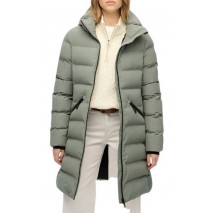 SUPERDRY D2 STUD CITY MID PADDED JACKET ΜΠΟΥΦΑΝ ΓΥΝΑΙΚΕΙΟ GREEN