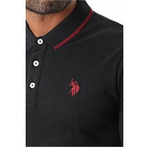 U.S.POLO ASSN KENE ΜΠΛΟΥΖΑ ΑΝΔΡΙΚΗ BLACK