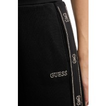 GUESS OCTAVIA WIDE LEG PANTS ΦΟΡΜΑ ΓΥΝΑΙΚΕΙΑ BLACK