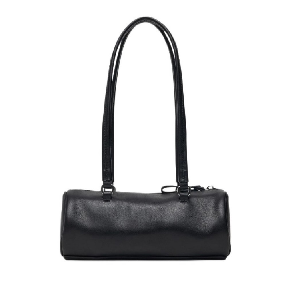 TOMMY JEANS BOLD SCRIPT SHOULDER BARREL ΤΣΑΝΤΑ ΓΥΝΑΙΚΕΙΑ BLACK