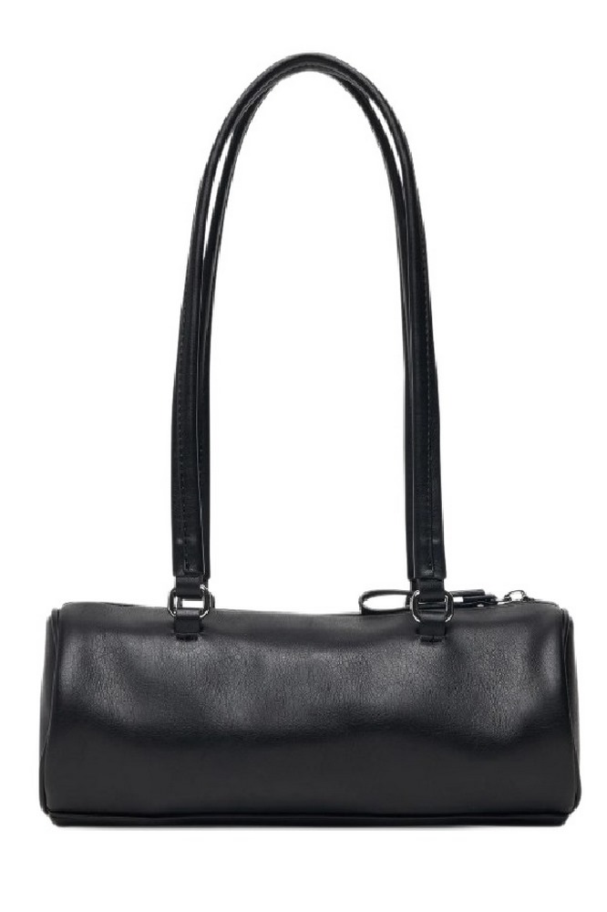 TOMMY JEANS BOLD SCRIPT SHOULDER BARREL ΤΣΑΝΤΑ ΓΥΝΑΙΚΕΙΑ BLACK