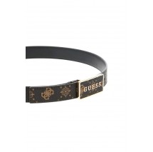 GUESS CARRIE LOGO NT ADJ& NT REV H30 ΖΩΝΗ ΓΥΝΑΙΚΕΙΑ DARK BROWN