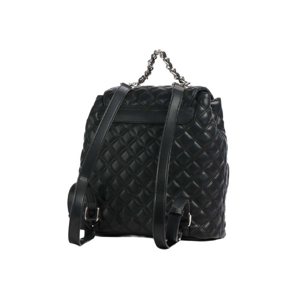 GUESS GIULLY II FLAP BACKPACK ΤΣΑΝΤΑ ΓΥΝΑΙΚΕΙΑ BLACK