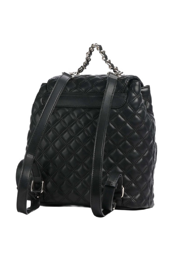 GUESS GIULLY II FLAP BACKPACK ΤΣΑΝΤΑ ΓΥΝΑΙΚΕΙΑ BLACK