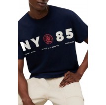 TOMMY JEANS RLX CREST 1985 T-SHIRT ΜΠΛΟΥΖΑ ΑΝΔΡΙΚΗ NAVY