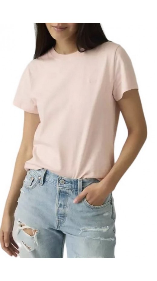 LEVIS® PERFECT TEE LSE HOUSEMARK T-SHIRT ΜΠΛΟΥΖΑ ΓΥΝΑΙΚΕΙΑ PINK