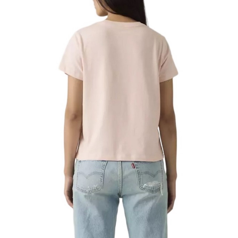 LEVIS® PERFECT TEE LSE HOUSEMARK T-SHIRT ΜΠΛΟΥΖΑ ΓΥΝΑΙΚΕΙΑ PINK