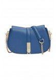 TOMMY HILFIGER TH HERITAGE CROSSOVER CHAIN ΤΣΑΝΤΑ ΓΥΝΑΙΚΕΙΑ BLUE