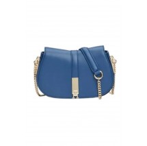TOMMY HILFIGER TH HERITAGE CROSSOVER CHAIN ΤΣΑΝΤΑ ΓΥΝΑΙΚΕΙΑ BLUE