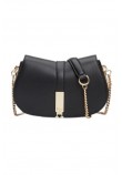 TOMMY HILFIGER TH HERITAGE CROSSOVER CHAIN ΤΣΑΝΤΑ ΓΥΝΑΙΚΕΙΑ BLACK