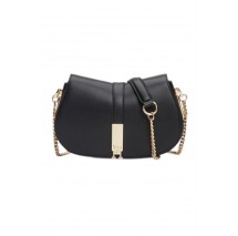 TOMMY HILFIGER TH HERITAGE CROSSOVER CHAIN ΤΣΑΝΤΑ ΓΥΝΑΙΚΕΙΑ BLACK