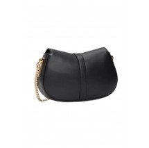 TOMMY HILFIGER TH HERITAGE CROSSOVER CHAIN ΤΣΑΝΤΑ ΓΥΝΑΙΚΕΙΑ BLACK