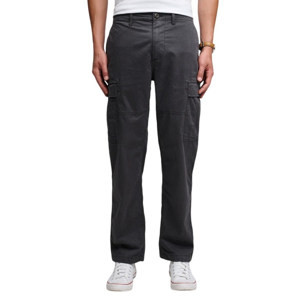 SUPERDRY REGULAR TAPER CARGO PANT ΠΑΝΤΕΛΟΝΙ ΑΝΔΡΙΚΟ ANTHRACHITE