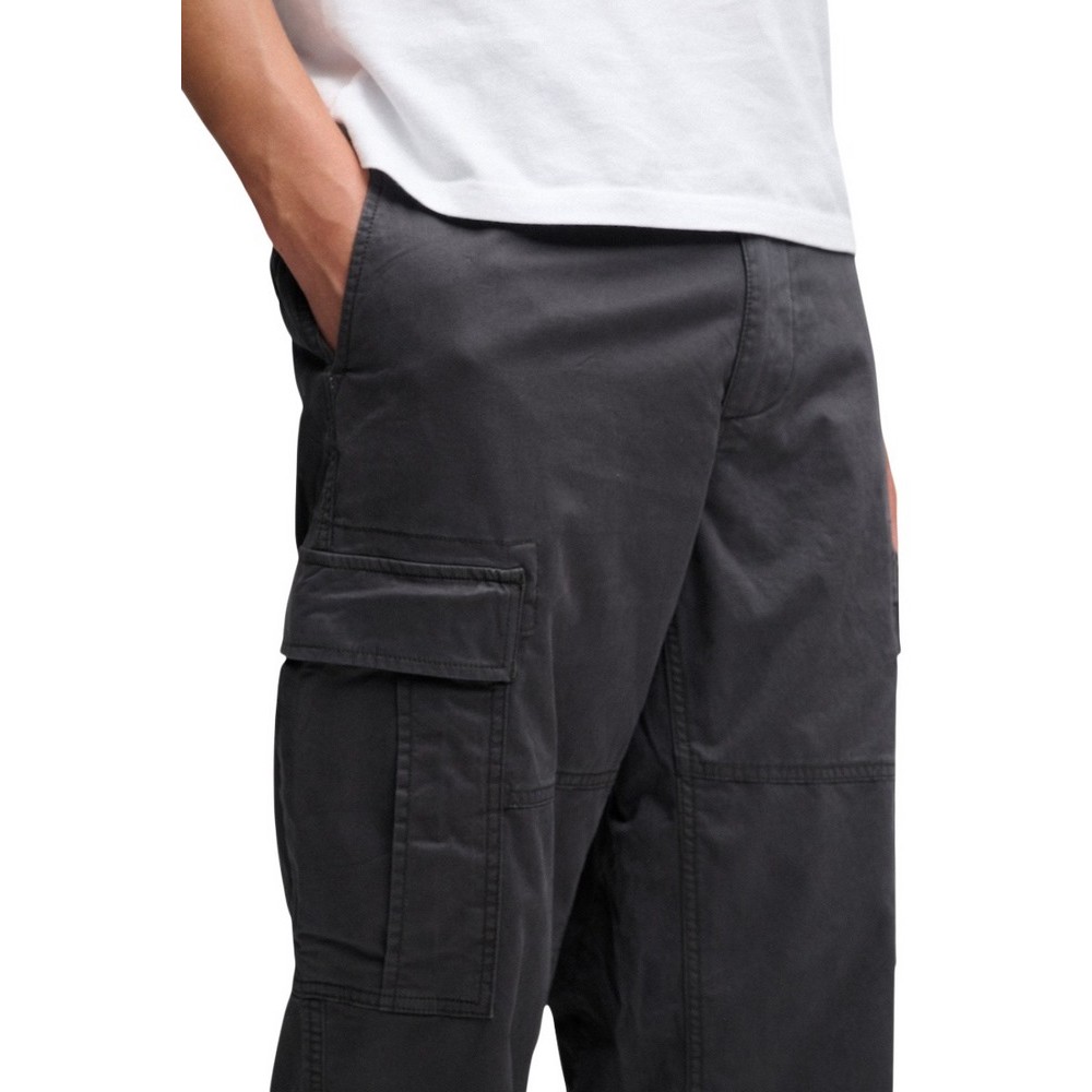 SUPERDRY REGULAR TAPER CARGO PANT ΠΑΝΤΕΛΟΝΙ ΑΝΔΡΙΚΟ ANTHRACHITE