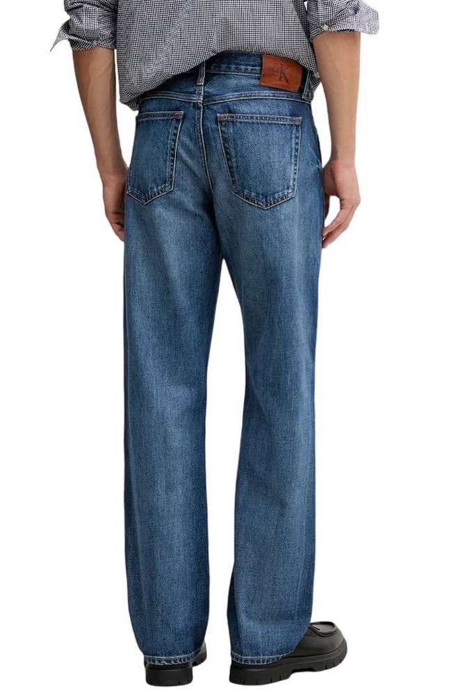 CALVIN KLEIN JEANS 90S STRAIGHT HORIZON JEAN ΠΑΝΤΕΛΟΝΙ ΑΝΔΡΙΚΟ BLUΕ DENIM