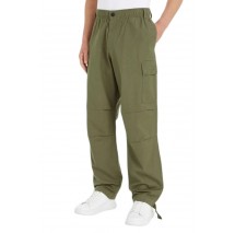 CALVIN KLEIN JEANS ESSENTIAL REGULAR CARGO PANT ΠΑΝΤΕΛΟΝΙ ΑΝΔΡΙΚΟ OLIVE