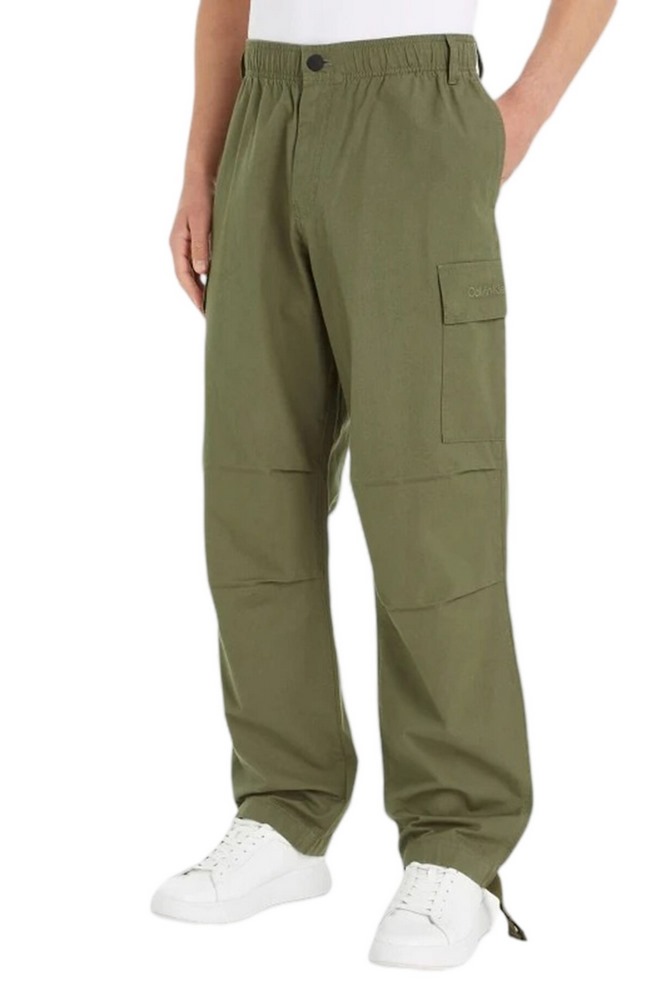 CALVIN KLEIN JEANS ESSENTIAL REGULAR CARGO PANT ΠΑΝΤΕΛΟΝΙ ΑΝΔΡΙΚΟ OLIVE