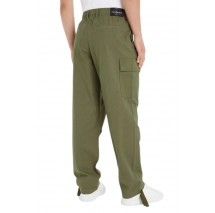 CALVIN KLEIN JEANS ESSENTIAL REGULAR CARGO PANT ΠΑΝΤΕΛΟΝΙ ΑΝΔΡΙΚΟ OLIVE