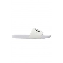 CALVIN KLEIN JEANS SLIDE MONOGRAM ΠΑΝΤΟΦΛΑ ΑΝΔΡΙΚΗ WHITE