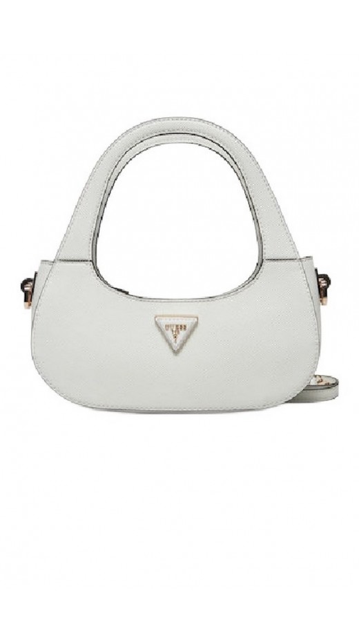 GUESS ECO JAZLYNN HOBO CROSSBODY ΤΣΑΝΤΑ ΓΥΝΑΙΚΕΙ? WHITE