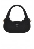 GUESS ECO JAZLYNN HOBO CROSSBODY ΤΣΑΝΤΑ ΓΥΝΑΙΚΕΙ? BLACK