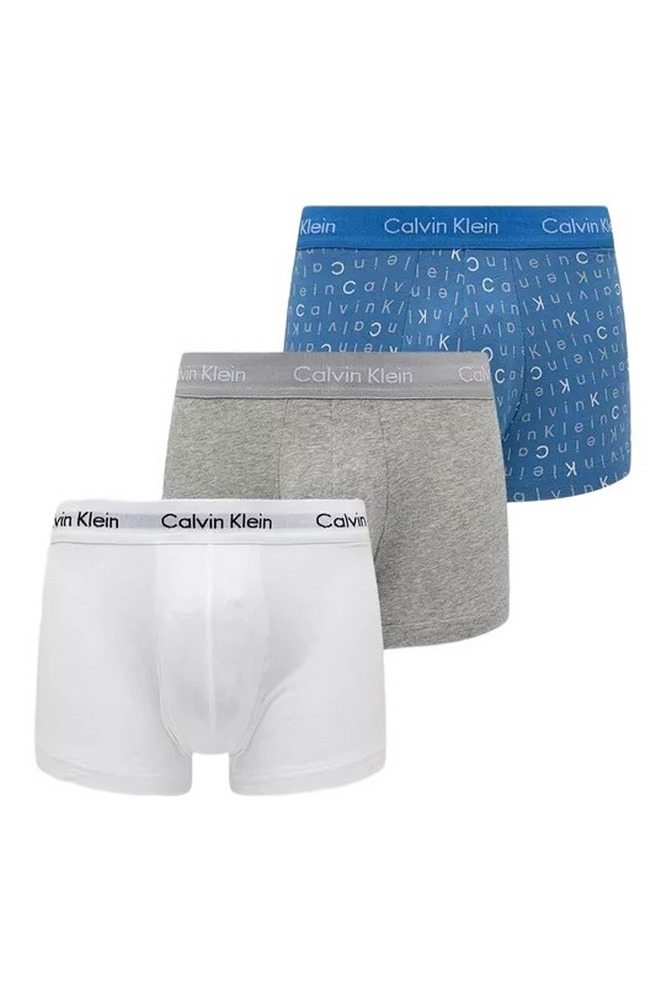 CALVIN KLEIN LOW RISE TRUNK 3PK ΕΣΩΡΟΥΧΟ ΑΝΔΡΙΚΟ BLUE