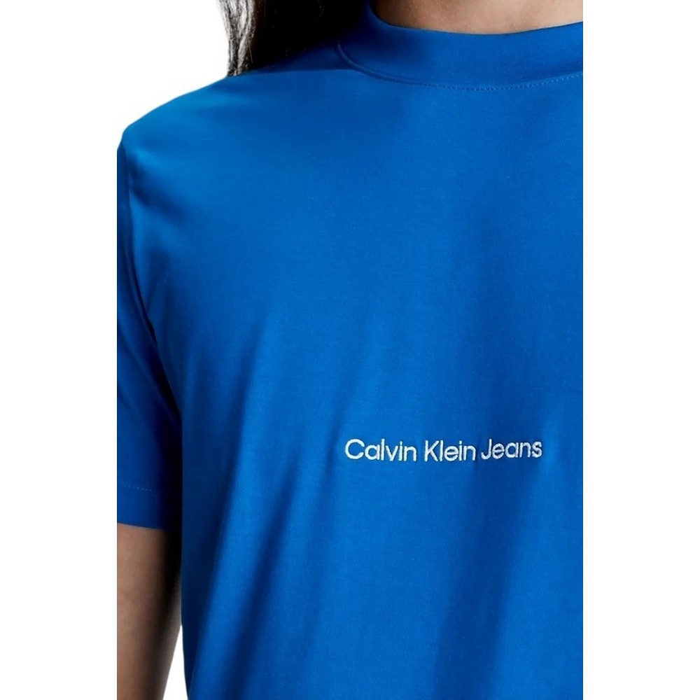 CALVIN KLEIN JEANS INSTITUTIONAL TEE T-SHIRT ΑΝΔΡΙΚΟ ROYAL