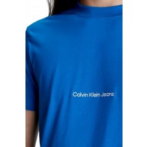 CALVIN KLEIN JEANS INSTITUTIONAL TEE T-SHIRT ΑΝΔΡΙΚΟ ROYAL
