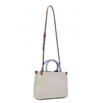 LIU JO RIDHI AA6192T388A TOTE BAG ΤΣΑΝΤΑ ΓΥΝΑΙΚΕΙΑ BEIGE
