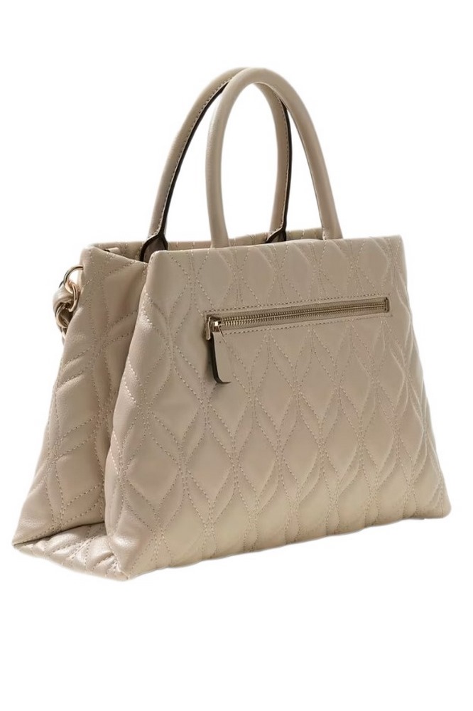 GUESS MAXINE GIRLFRIEND SATCHEL ΤΣΑΝΤΑ ΓΥΝΑΙΚΕΙΑ TAUPE