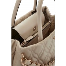 GUESS MAXINE GIRLFRIEND SATCHEL ΤΣΑΝΤΑ ΓΥΝΑΙΚΕΙΑ TAUPE