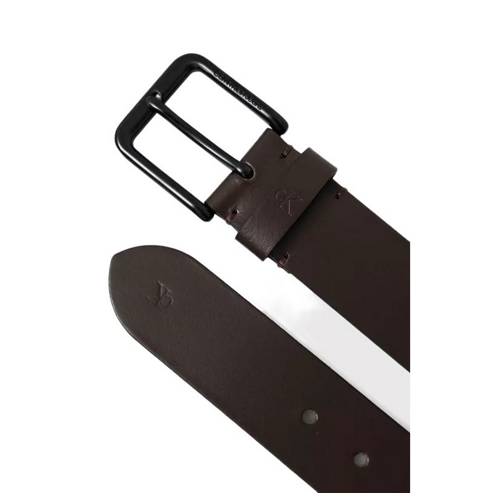 CALVIN KLEIN JEANS CLASSIC L THR BELT 40MM ΖΩΝΗ ΑΝΔΡΙΚΗ BROWN