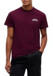 TOMMY JEANS SLIM TOMMY T-SHIRT ΜΠΛΟΥΖΑ ΑΝΔΡΙΚΗ BERRY