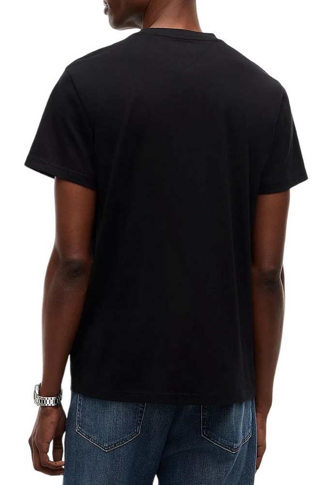 TOMMY JEANS SLIM TOMMY T-SHIRT ΜΠΛΟΥΖΑ ΑΝΔΡΙΚΗ BLACK